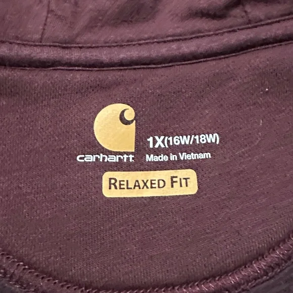 Carhartt Zip Up Hoodie Sz XL - Picture 7 of 8